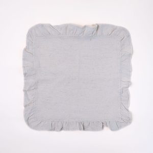 Ruffles Linen Napkin in Off-White
