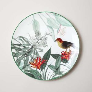 Tropical Series "Bird" Main Plate